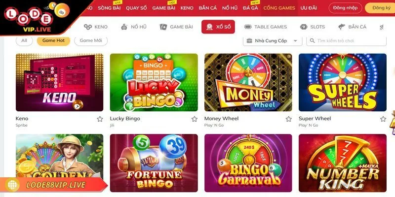 Lode88 mobile - Trải nghiệm game cá cược mọi thời điểm 3 Giao diện Lode88 mobile thân thiện với người dùng